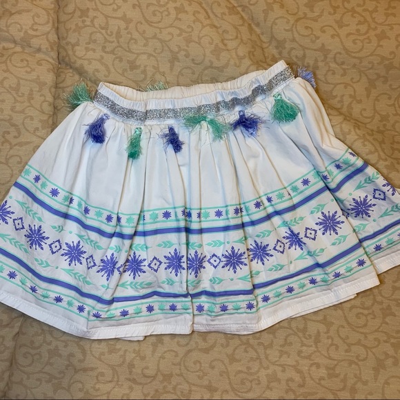 Disney Other - Disney Frozen II Tasseled Skort - Size 5
